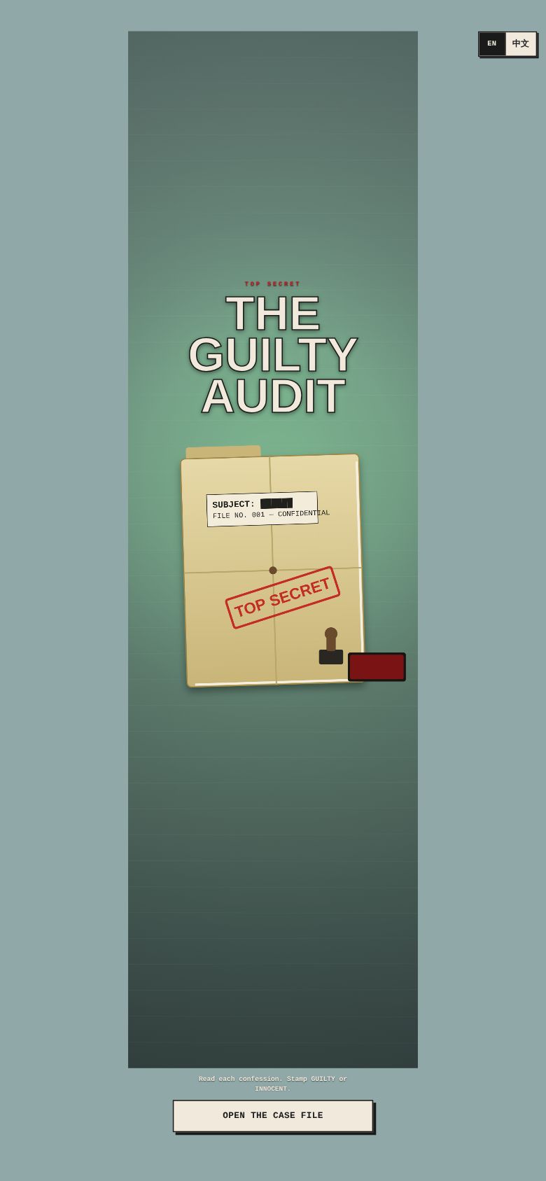 The Guilty Audit