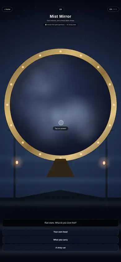 Mist Mirror