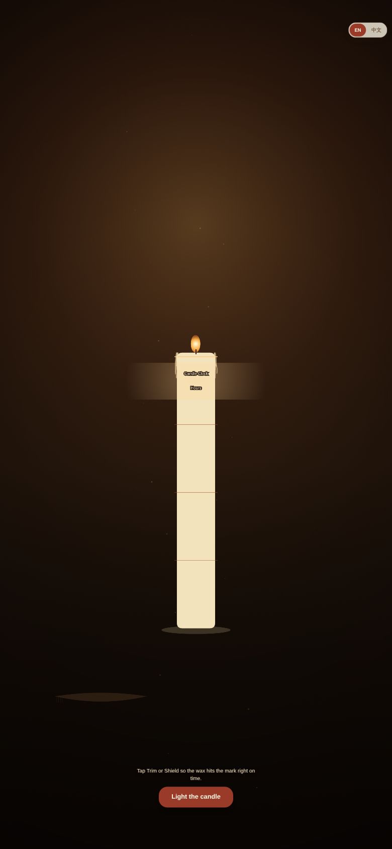 Candle Clock Hours